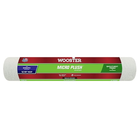 Wooster 14" Paint Roller Cover, 5/16" Nap Nap, Microfiber R235